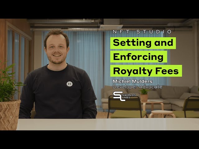Setting and Enforcing Royalty Fees - NFT Studio