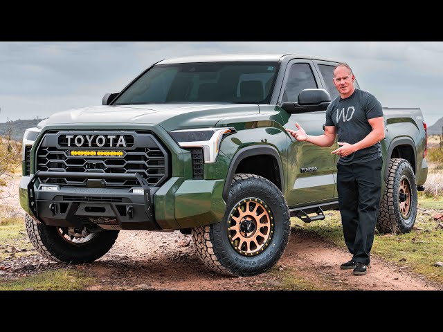 2023 Toyota Tundra SR5 Army Green Build Review
