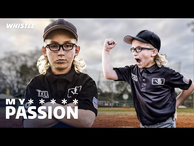 7-Year-Old World’s YOUNGEST Baseball Umpire! ⚾️