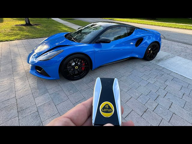 Lotus Emira Delivery! * How to drive the all new 400 Horsepower Lotus Emira