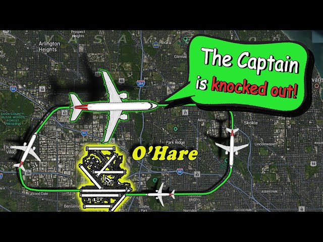 Captain suffers Heart Attack on takeoff | Emergency Return to O'Hare