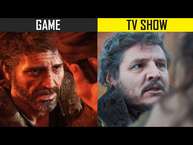 THE LAST OF US Episode 8 Side By Side Scene Comparison