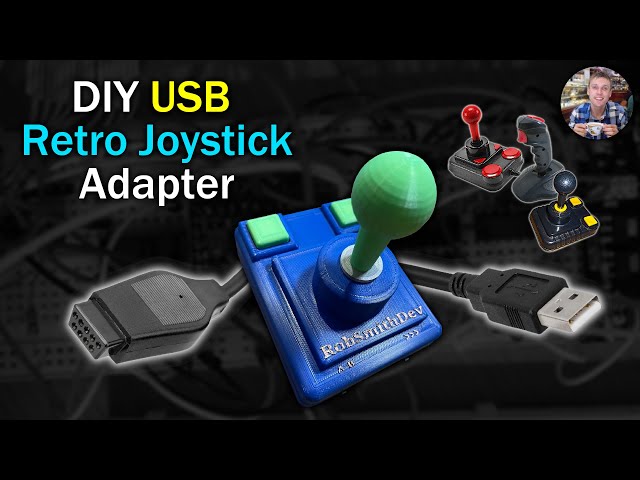 Build a USB Adapter for Retro Joystick and use it on your PC, MiSTer or Amiga A500 Mini