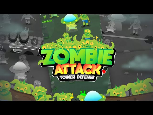 Zombie Attack : Tower Defense Trailer | LIVE NOW (Made With GDevelop 5) Download link in description