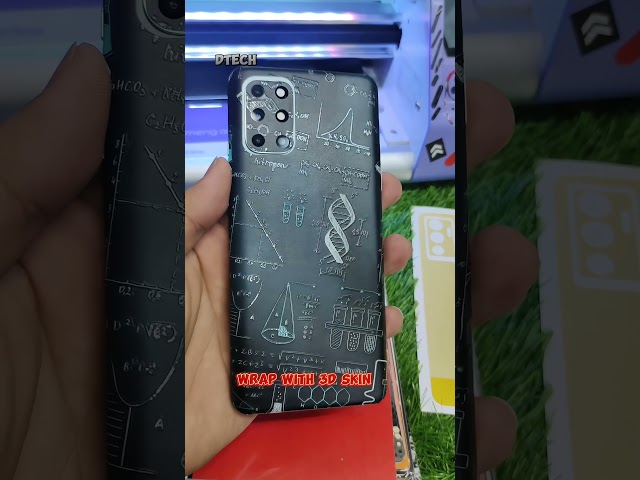 Oneplus 8t mobile wrap with 3d skin