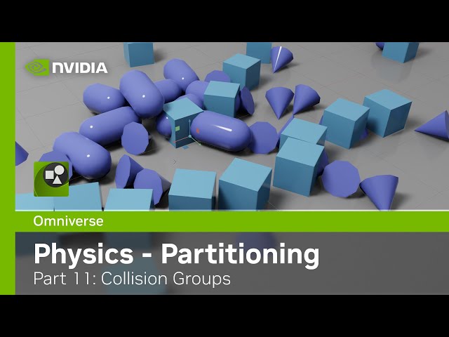 Omniverse Physics Extension - Kit104 - Part: 11: Simulation Partitioning - Collision Groups