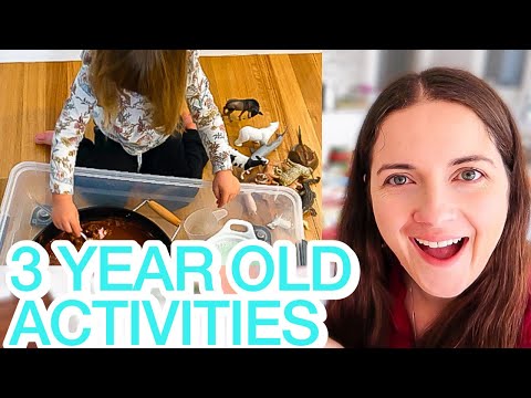 ACTIVITIES FOR 3 YEAR OLDS