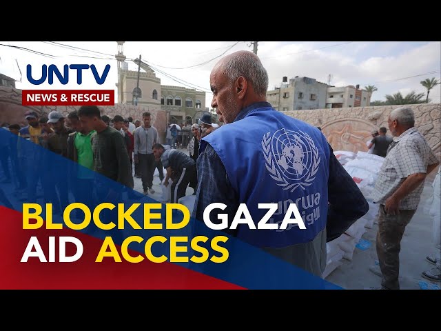 UN official, inakusahan ang Israel ng pagharang sa humanitarian aid access sa Gaza
