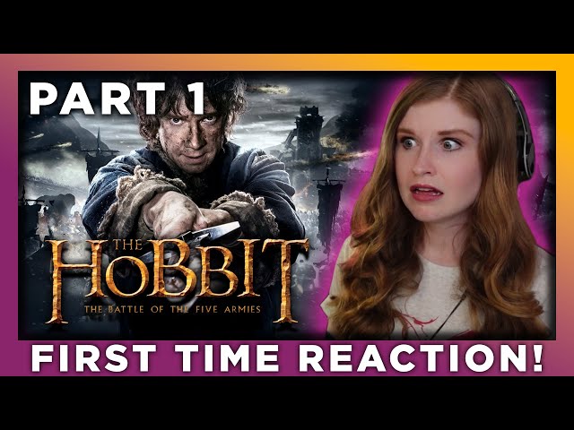 THE HOBBIT: THE BATTLE OF THE FIVE ARMIES PART 1/2 (EXTENDED) - MOVIE REACTION - FIRST TIME WATCHING