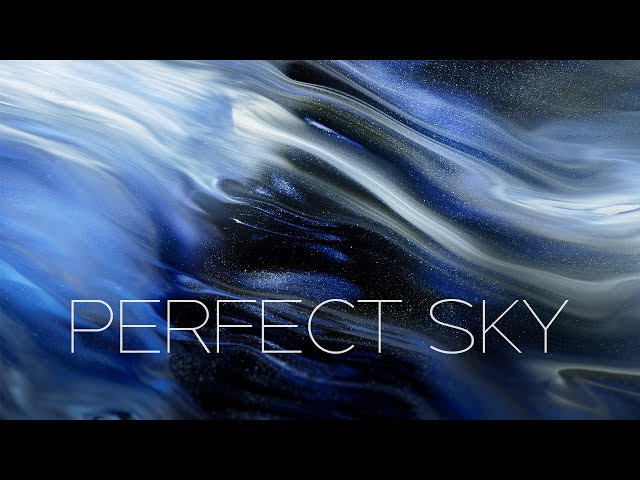 PERFECT SKY  I  8K HDR  I A MESMERIZING FLUID ART COMPILATION #hdr #relaxing