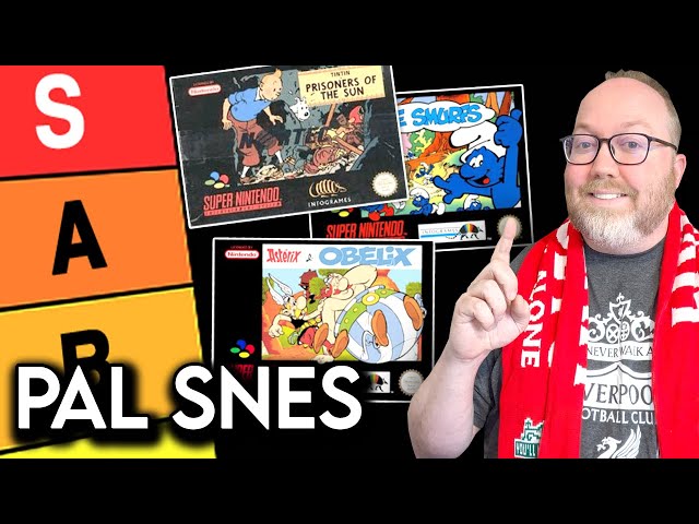 I Ranked Every PAL Exclusive on SNES | ft. TheGebs24