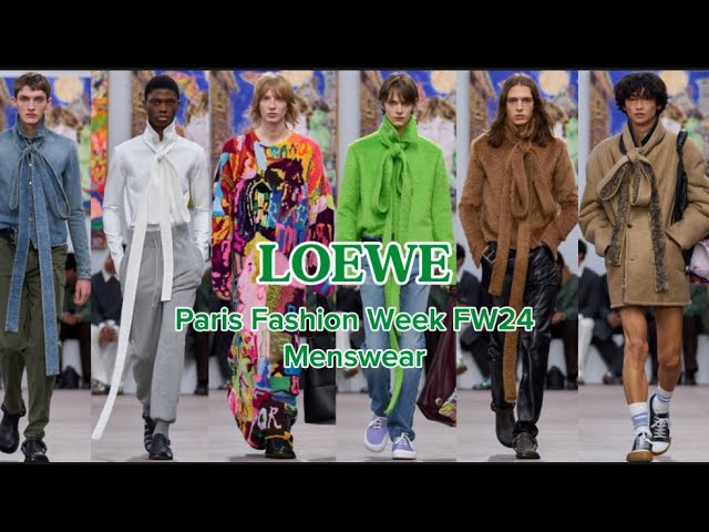 Loewe Men's Fall Winter 2024 Runway Show | Paris Fashion Week