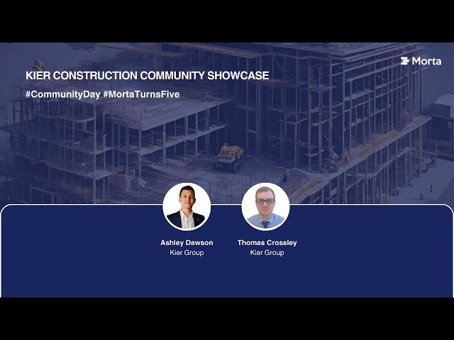Kier Construction Community Showcase  - Ashley Dawson & Thomas Crossley