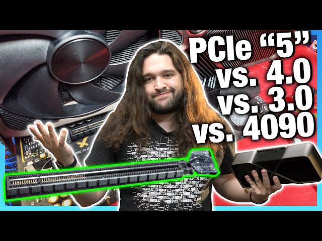 NVIDIA RTX 4090 PCIe 3.0 vs. 4.0 x16 & '5.0' Scaling Benchmarks