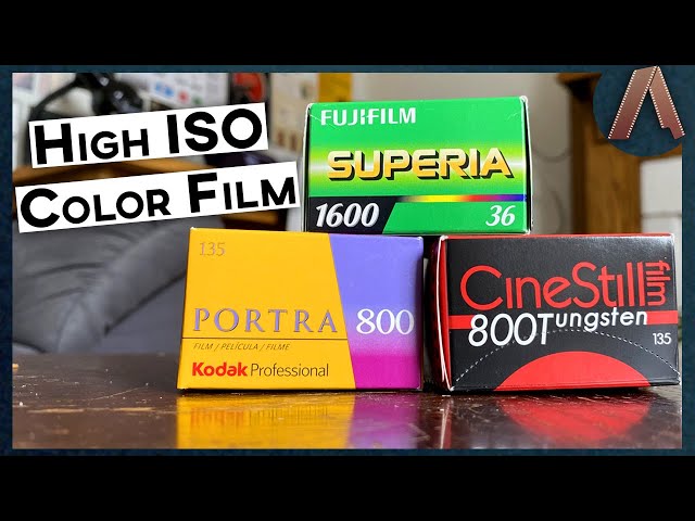 Superia 1600, Portra 800 & Cinestill 800 | High ISO Color Films