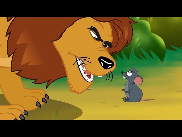 THE LION AND THE MOUSE | English Fairy Tales And Stories