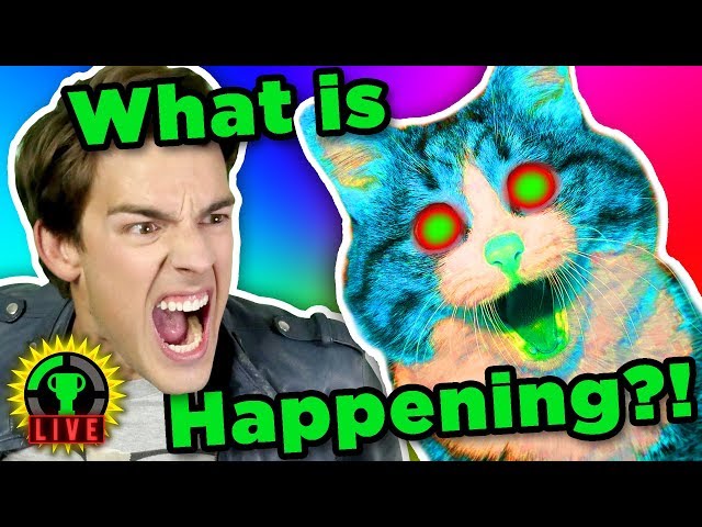 TRAPPED by CRAZY CATS!! | PUSS! (Rage Game) - EPILEPSY WARNING