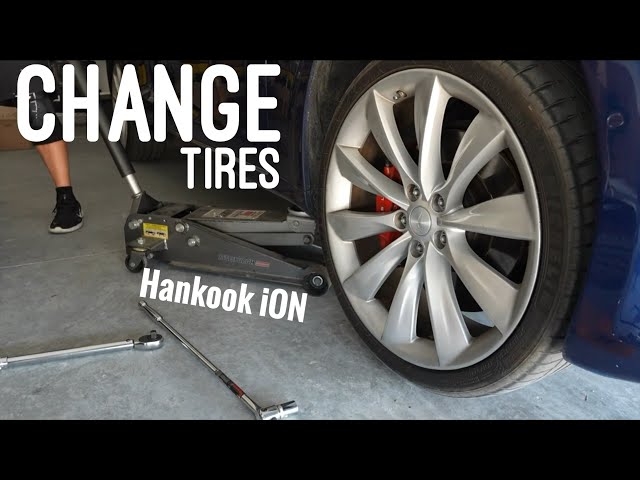 How to change Tesla Tires + Wheels
