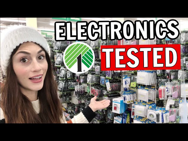 Testing Electronics from the Dollar Tree | DOES IT WORK?