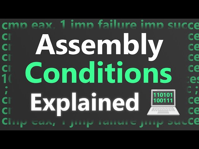 x86 Assembly If Conditions Explained Simply