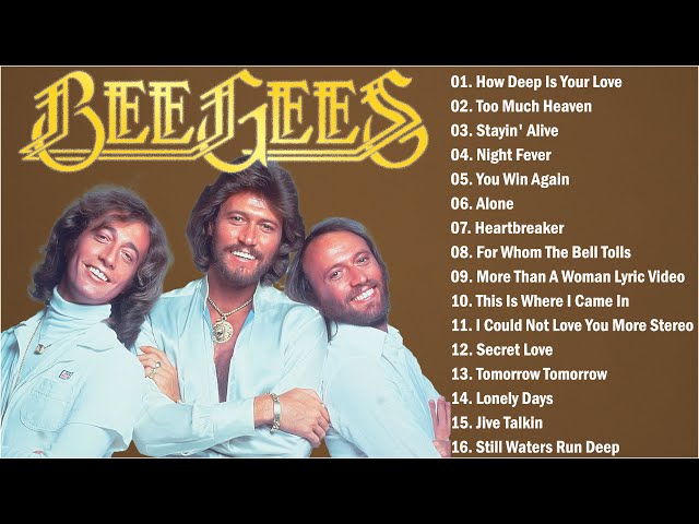 BeeGees Greatest Hits Full Album 2024 🎸