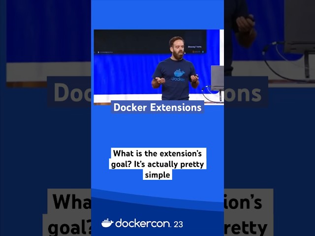 Docker Extensions Explained #docker #dockerextensions #devops