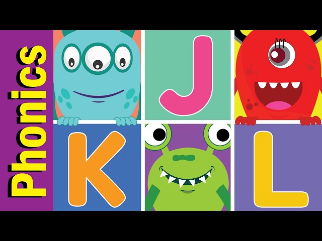 J K L Phonics Alphabet Chant for Children | English Pronunciation for Children | Fun Kids English