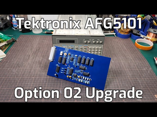 Tektronix AFG5101 Function Generator Option 02 Upgrade