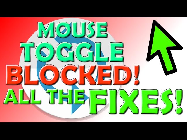 🖱️ Mouse Toggle BLOCKED! What Can You Do? 🖱️