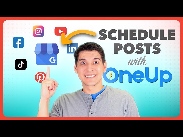 OneUp App: Schedule My Posts on Social Media (& Google Business Profiles!)