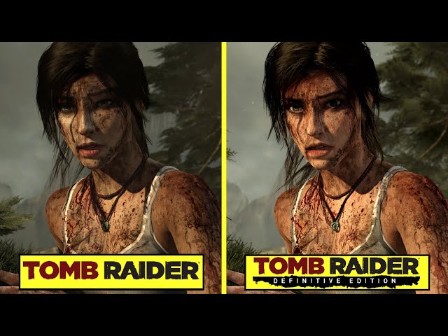 Tomb Raider 2013 Original vs Definitive Edition PC RTX 4080 4K Ultra Graphics Comparison