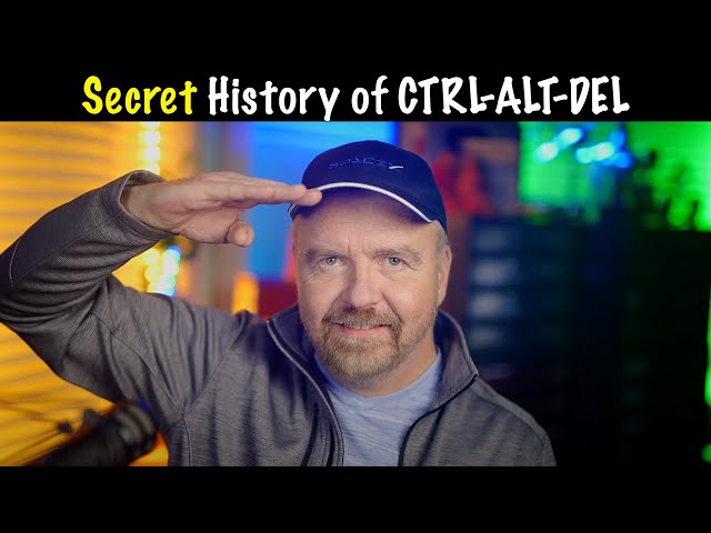 CTRL-ALT-DEL: The Secret History of the Three Finger Salute
