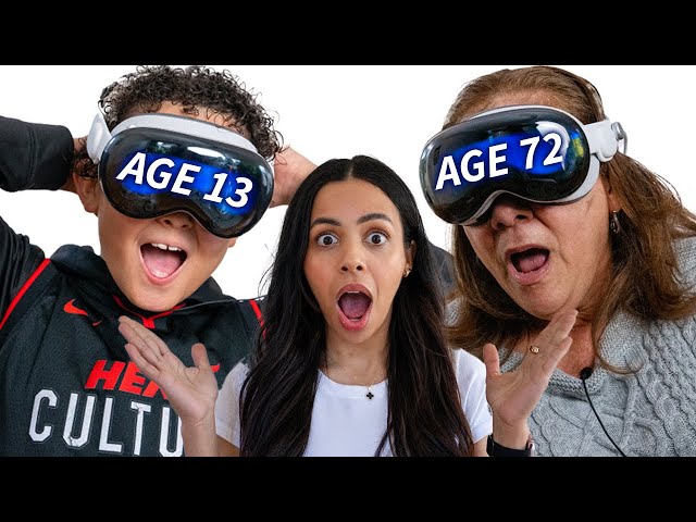 Gen Alpha vs Boomers react to Apple Vision Pro!