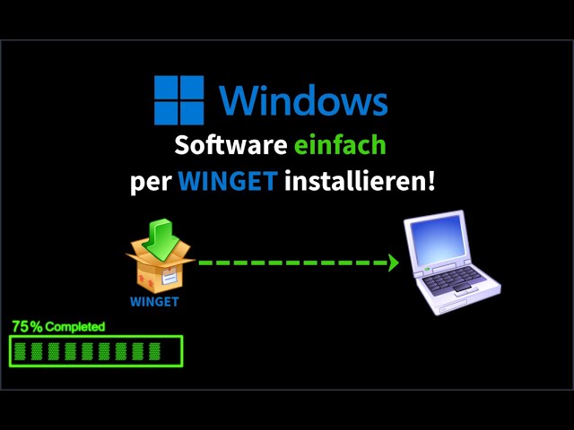 Software einfach mit winget unter Windows installieren