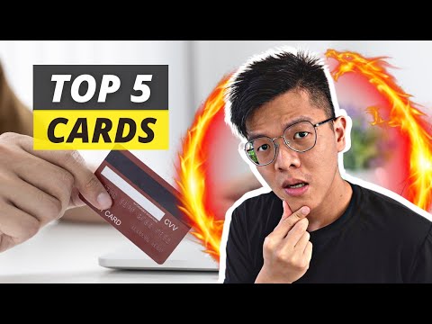 My Top 5 Credit Cards for 2022