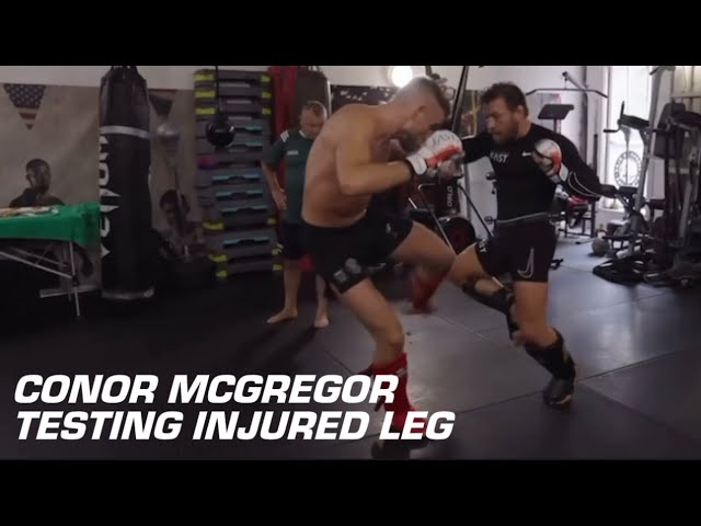 Conor McGregor releases new sparring footage