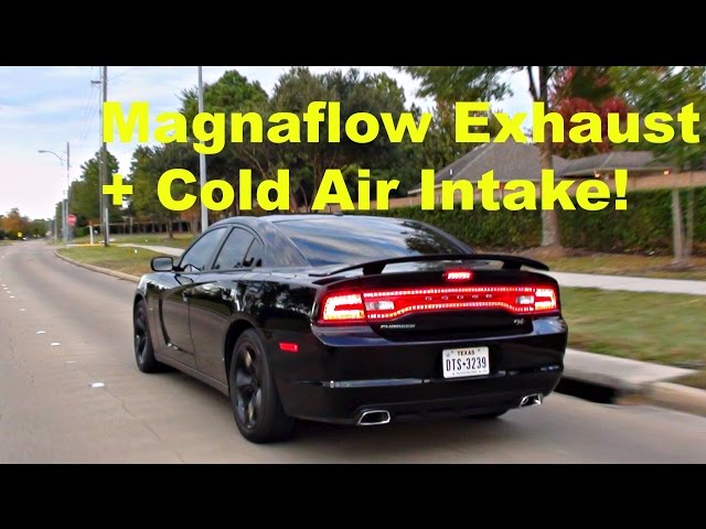 Dodge Charger R/T Magnaflow Exhaust w/ Cold Air Intake