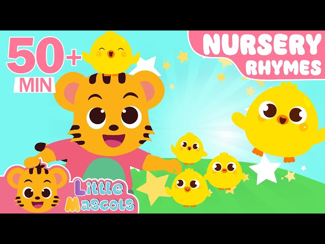 Five Little Ducks + Baa Baa Black Sheep + more Little Mascots Nursery Rhymes & Kids Songs