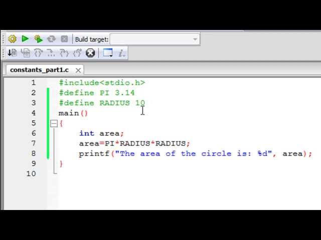 C Programming Tutorial - 26: Constants (Part-1)