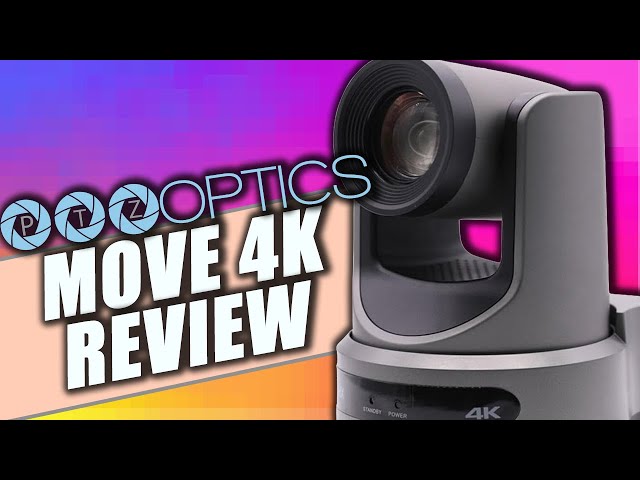 PTZOptics Move 4k Auto Tracking Camera With 30x Zoom Review!