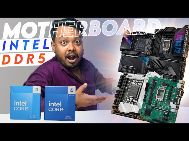 Best intel DDR5 Motherboards - i3, i5, i7, i9 | intel budget motherboard | Loophole Tech