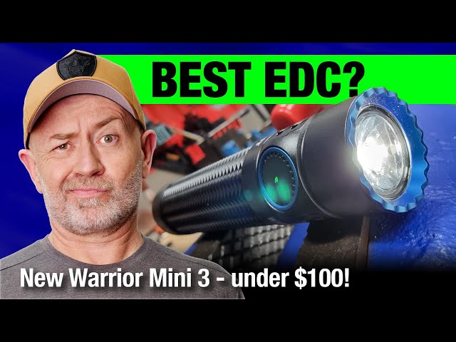 New Olight Warrior Mini 3: The best EDC torch just got better | Auto Expert John Cadogan