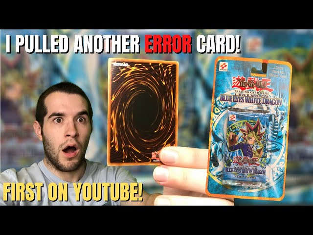 I PULLED AN *ERROR* HOLO From This LEGEND OF BLUE-EYES Yugioh Cards Opening! GOLD LETTER GAIA PULL!