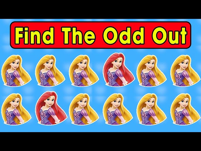 Find The Odd One Out Disney Characters Quiz | Disney Brain Break