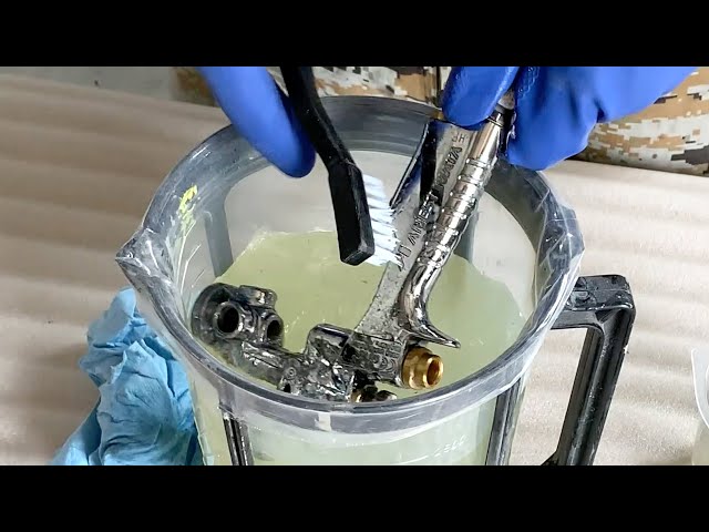 Let's clean your spray gun! / How to clean the paint spray gun