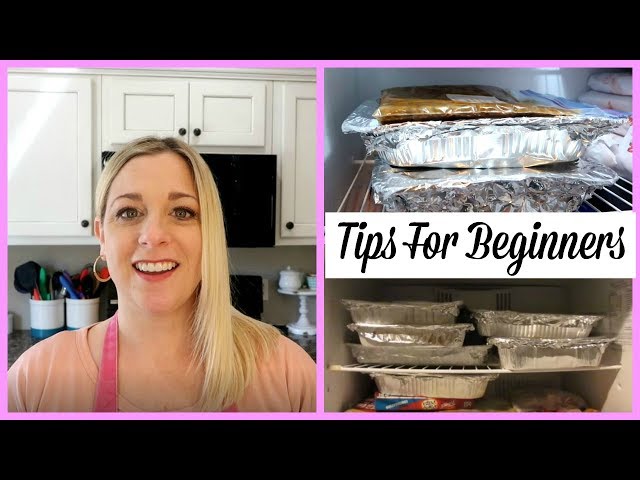 Freezer Meal Tips For Beginners & The Motivation To Start!