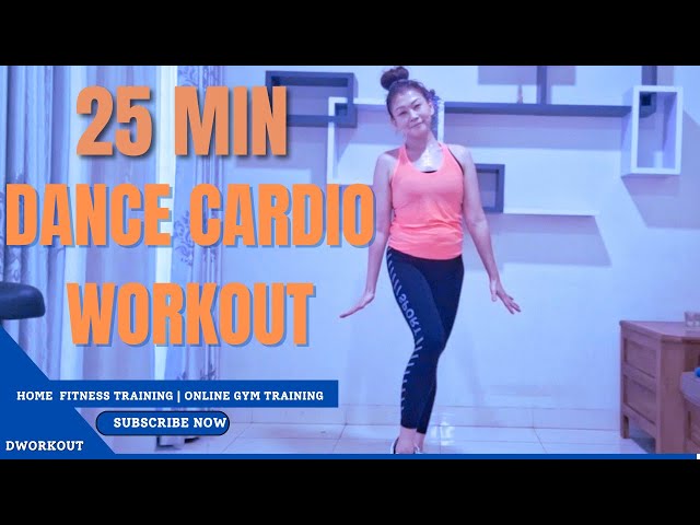 25 min cardio dance workout