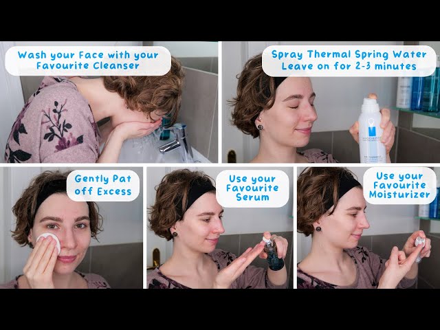 How to use La Roche Posay Thermal Spring Water in a Skincare Routine