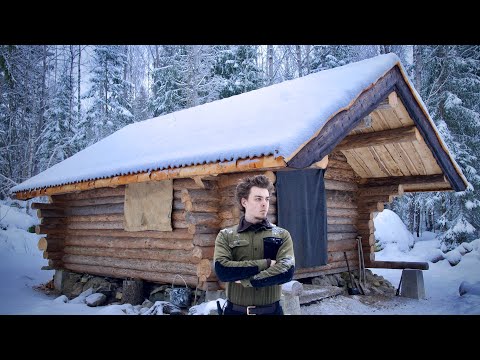 2 Years Alone | Building Log Cabin like our Forefathers