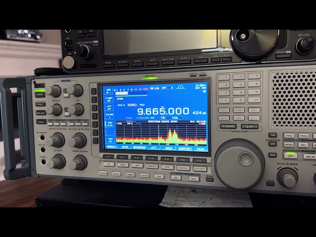Icom 9500 Radio Voz International from Brasil